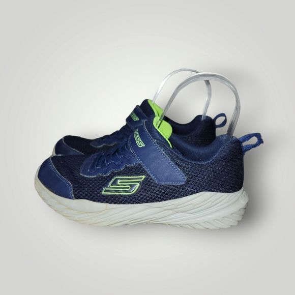 Skechers Other - Skechers Sport Nitro Sprint Krodon Boy's Size 3.5 Blue Gray Athletic 